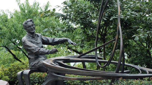 音樂文化現代藝術品人物雕塑展覽