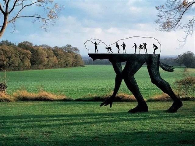 在鄉(xiāng)村場(chǎng)所做這些景觀小品是多么傳神&hellip;